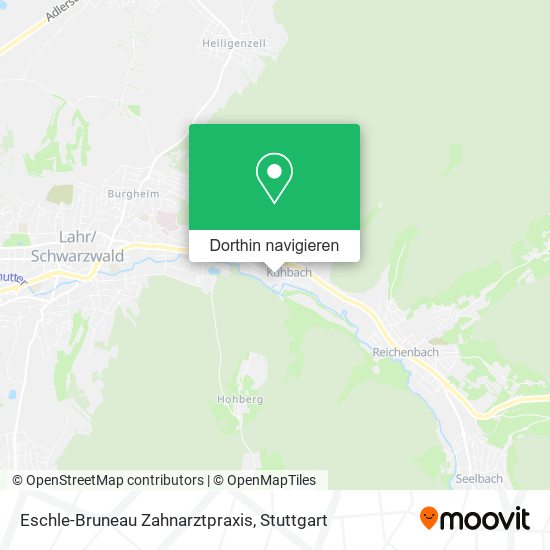 Eschle-Bruneau Zahnarztpraxis Karte