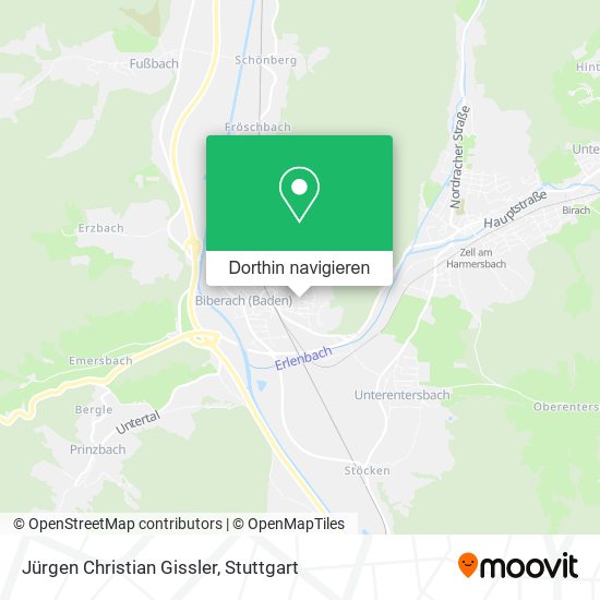 Jürgen Christian Gissler Karte