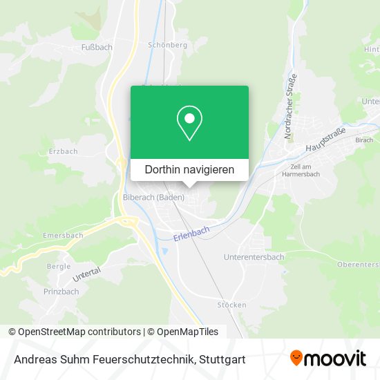 Andreas Suhm Feuerschutztechnik Karte
