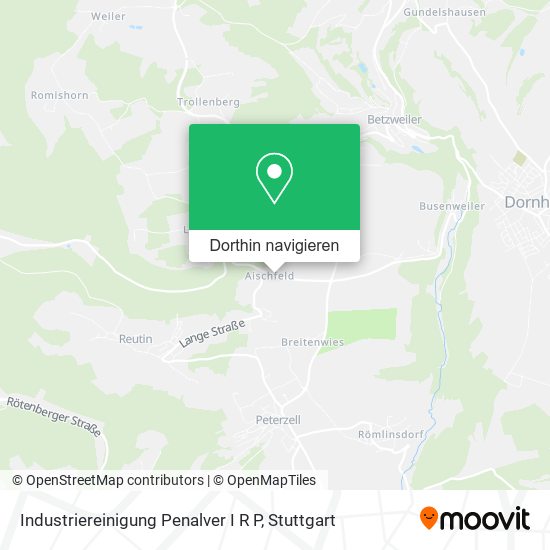 Industriereinigung Penalver I R P Karte