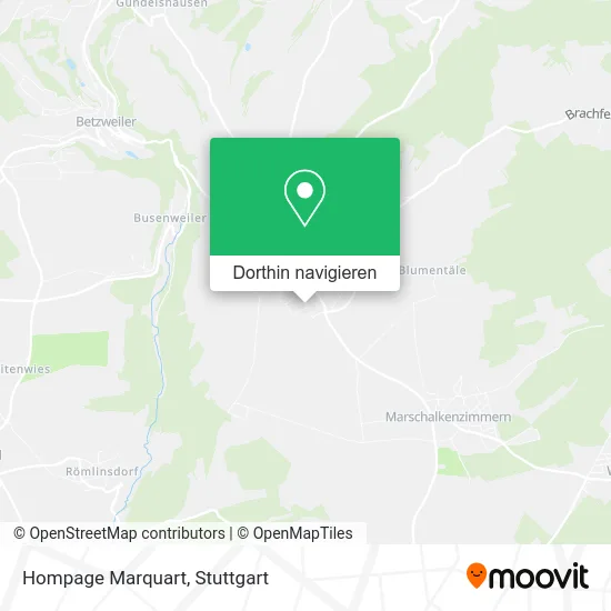 Hompage Marquart Karte