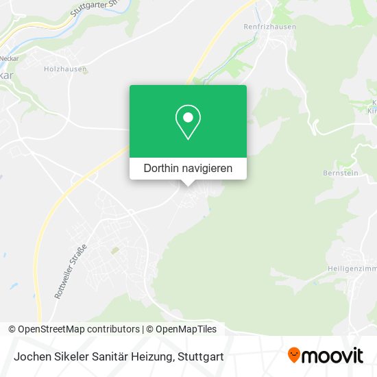 Jochen Sikeler Sanitär Heizung Karte