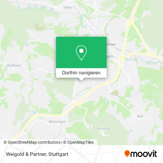 Weigold & Partner Karte