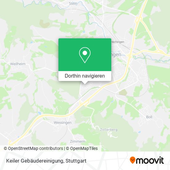Keiler Gebäudereinigung Karte
