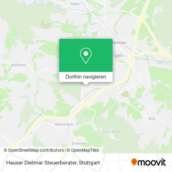 Hauser Dietmar Steuerberater Karte