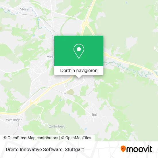 Dreite Innovative Software Karte