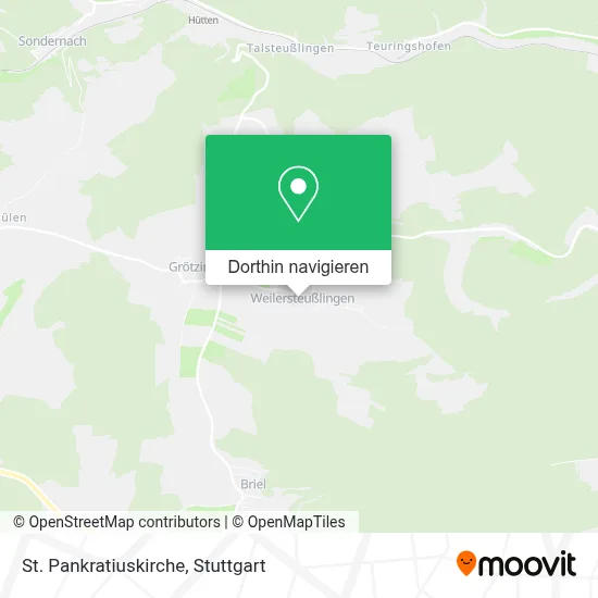 St. Pankratiuskirche Karte