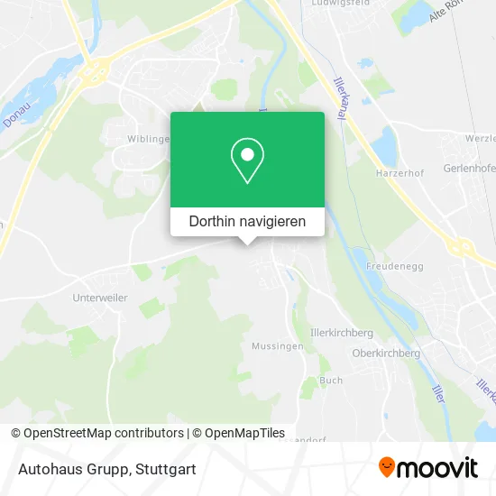 Autohaus Grupp Karte