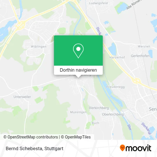 Bernd Schebesta Karte