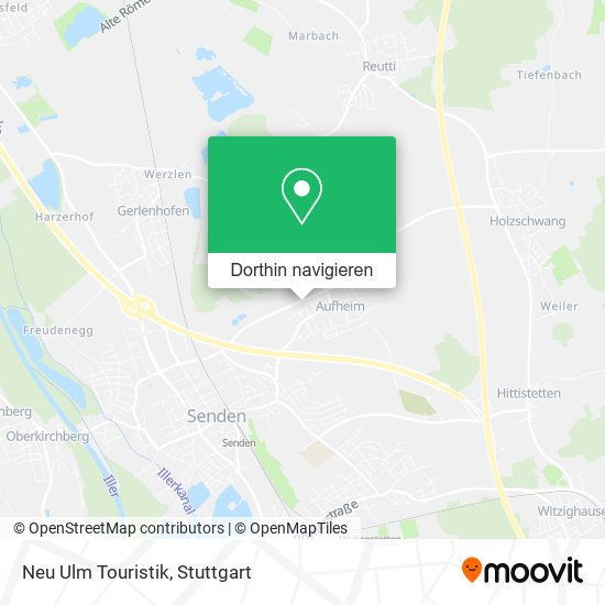 Neu Ulm Touristik Karte