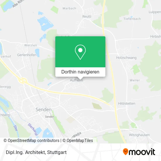 Dipl.Ing. Architekt Karte