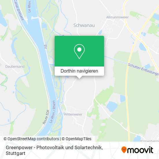 Greenpower - Photovoltaik und Solartechnik Karte