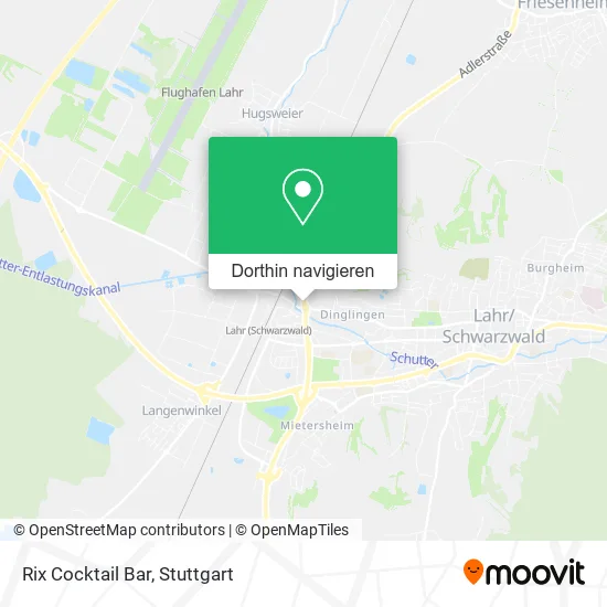 Rix Cocktail Bar Karte