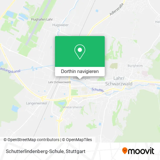 Schutterlindenberg-Schule Karte