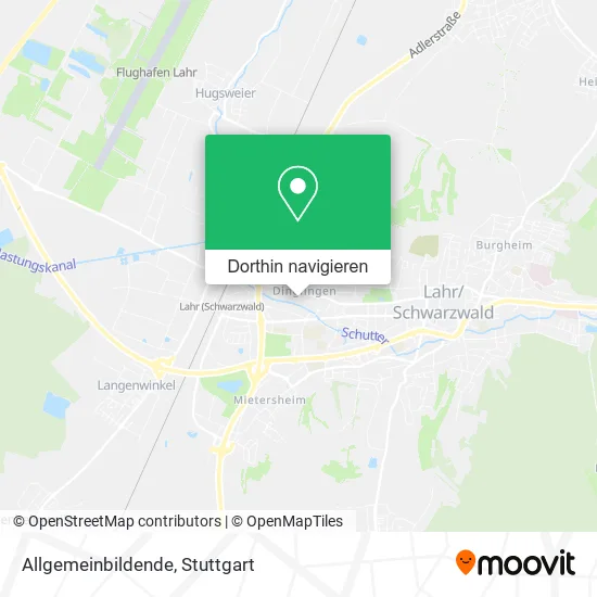 Allgemeinbildende Karte