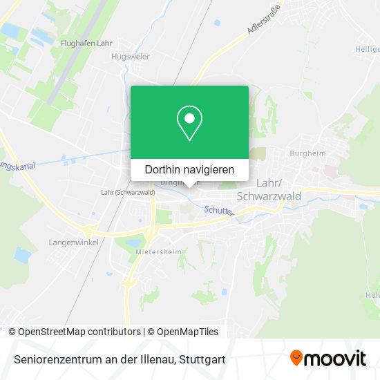 Seniorenzentrum an der Illenau Karte