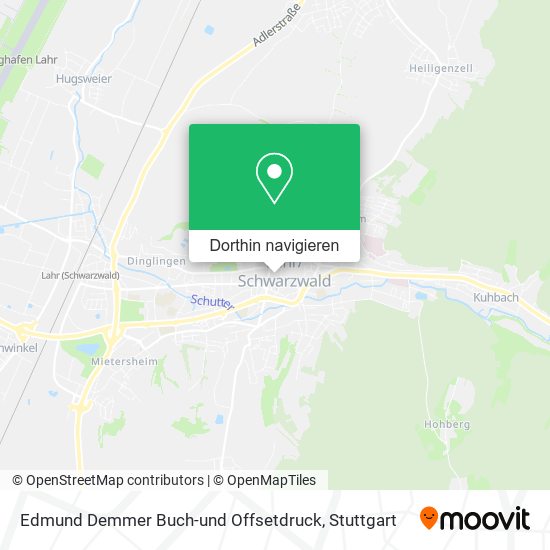 Edmund Demmer Buch-und Offsetdruck Karte