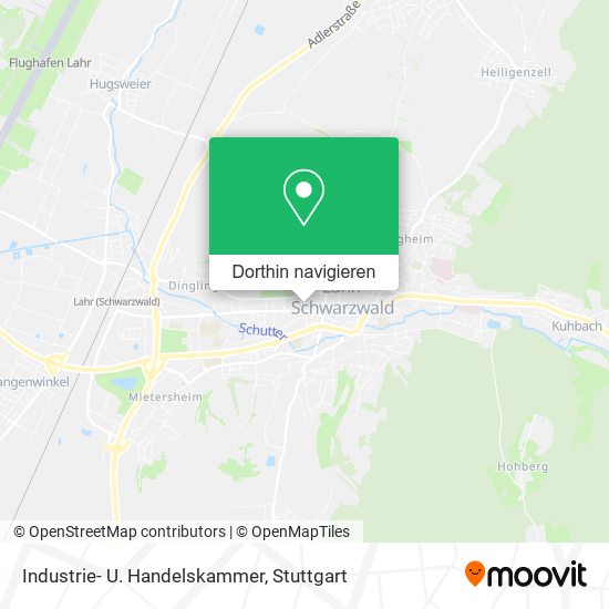 Industrie- U. Handelskammer Karte