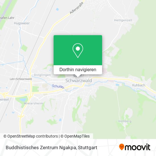 Buddhistisches Zentrum Ngakpa Karte