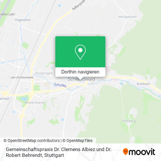Gemeinschaftspraxis Dr. Clemens Albiez und Dr. Robert Behrendt Karte