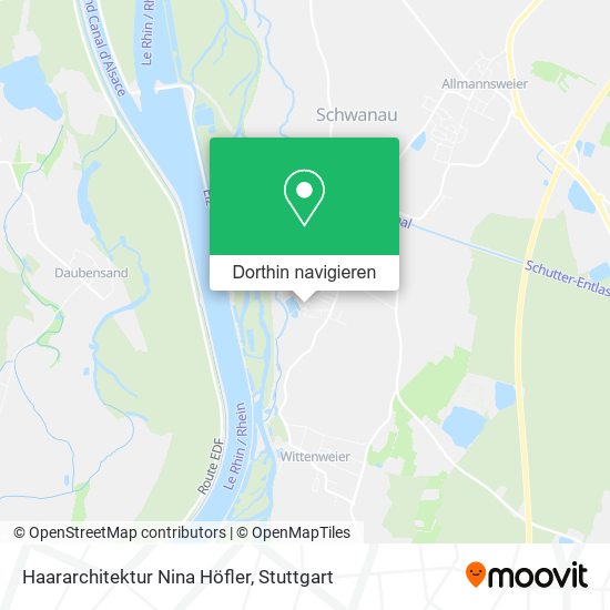 Haararchitektur Nina Höfler Karte