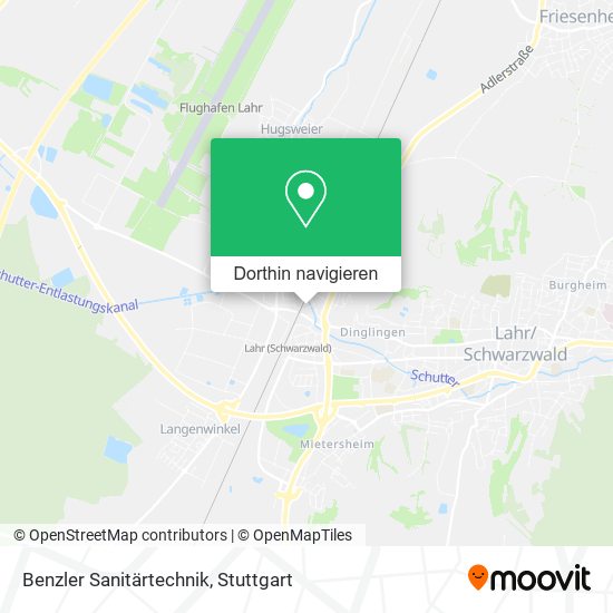 Benzler Sanitärtechnik Karte