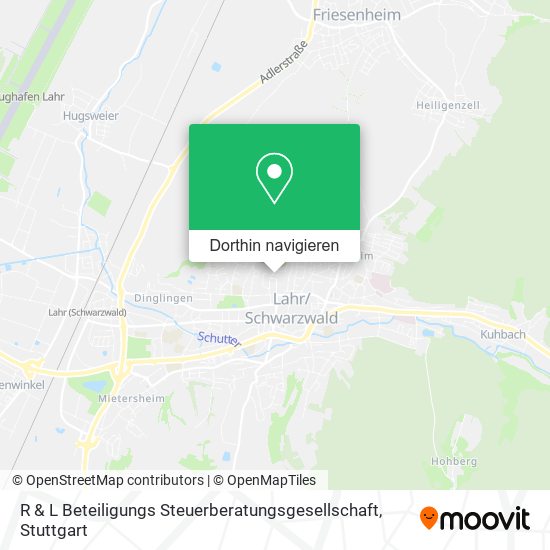 R & L Beteiligungs Steuerberatungsgesellschaft Karte