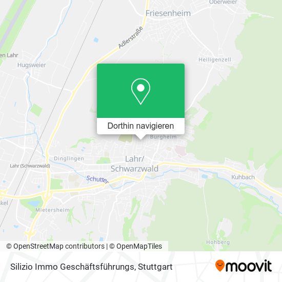 Silizio Immo Geschäftsführungs Karte