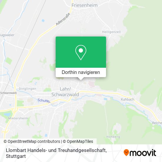 Llombart Handels- und Treuhandgesellschaft Karte