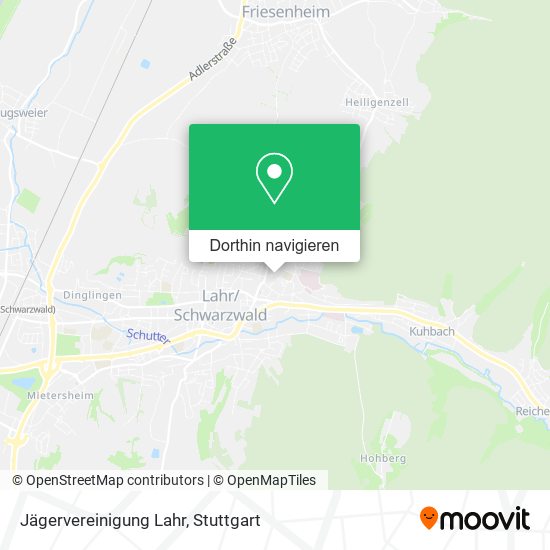 Jägervereinigung Lahr Karte