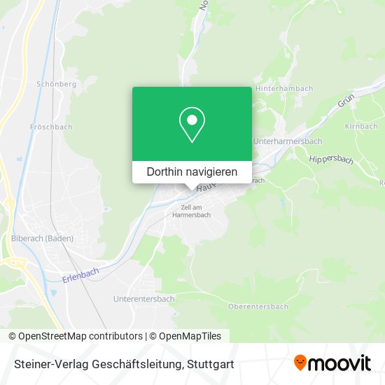 Steiner-Verlag Geschäftsleitung Karte