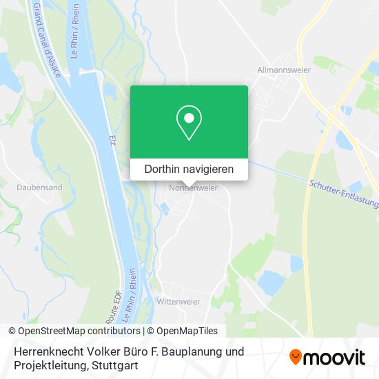 Herrenknecht Volker Büro F. Bauplanung und Projektleitung Karte