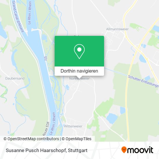 Susanne Pusch Haarschopf Karte