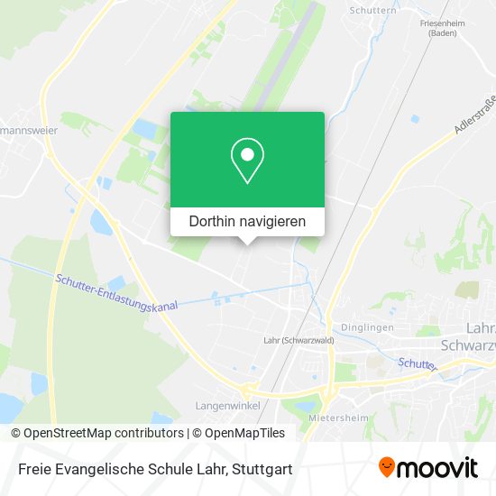 Freie Evangelische Schule Lahr Karte