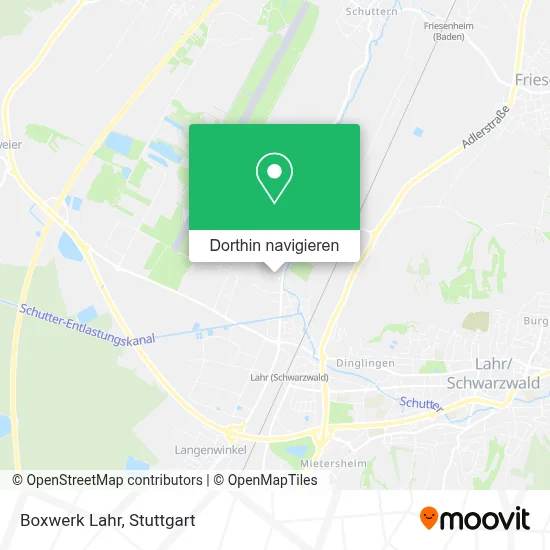 Boxwerk Lahr Karte