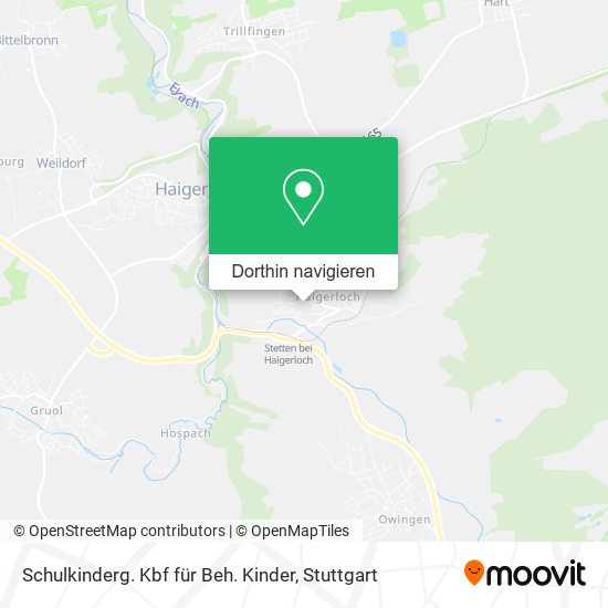 Schulkinderg. Kbf für Beh. Kinder Karte