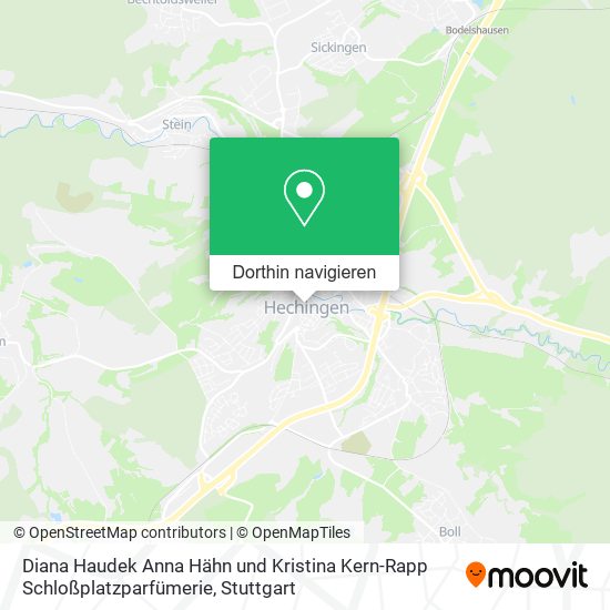 Diana Haudek Anna Hähn und Kristina Kern-Rapp Schloßplatzparfümerie Karte