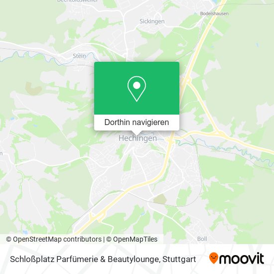 Schloßplatz Parfümerie & Beautylounge Karte