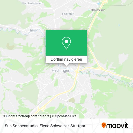 Sun Sonnenstudio, Elena Schweizer Karte