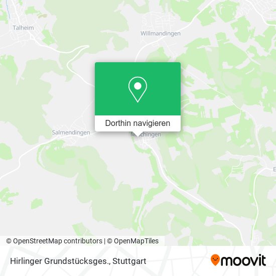 Hirlinger Grundstücksges. Karte