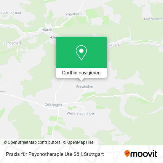 Praxis für Psychotherapie Ute Söll Karte