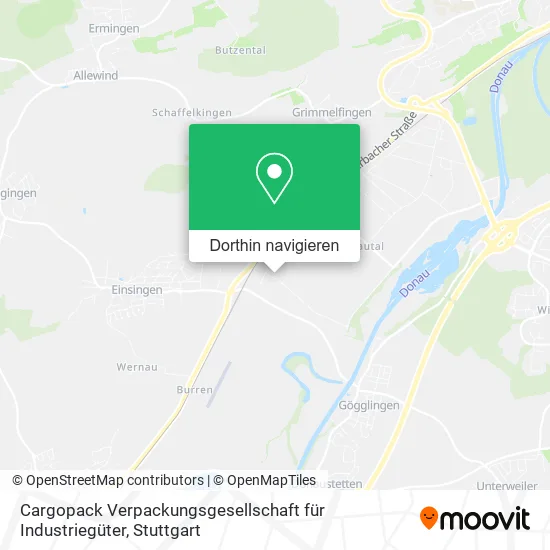 Cargopack Verpackungsgesellschaft für Industriegüter Karte