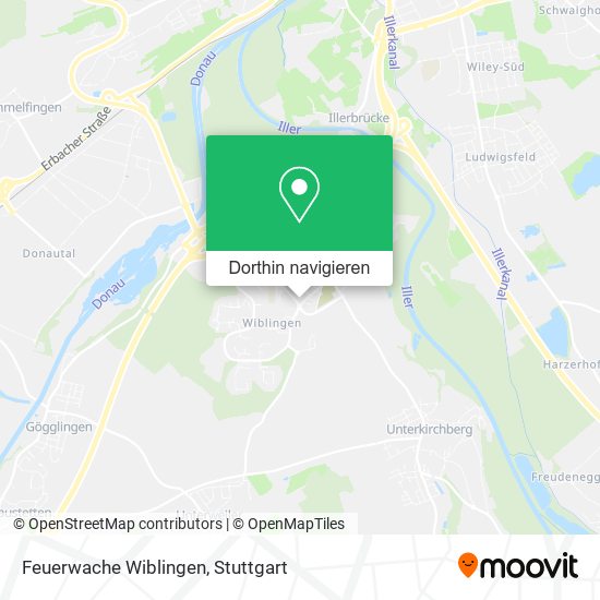 Feuerwache Wiblingen Karte