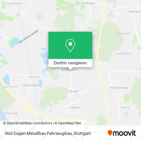 Rüd Eugen Metallbau Fahrzeugbau Karte