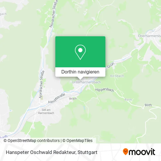 Hanspeter Oschwald Redakteur Karte