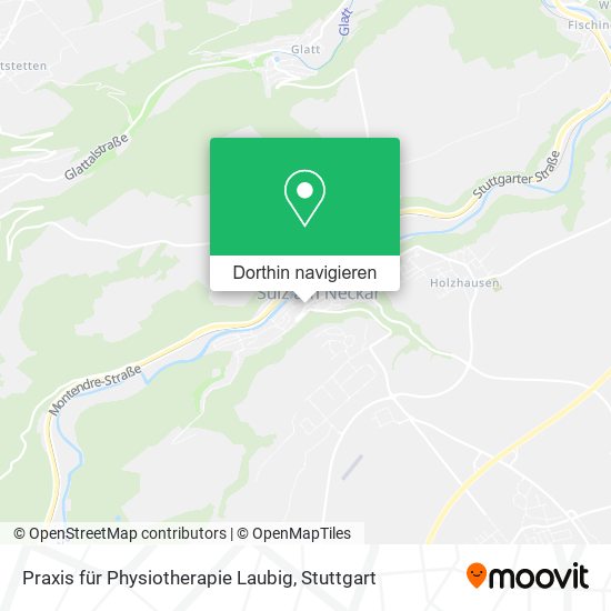 Praxis für Physiotherapie Laubig Karte