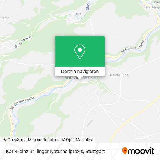 Karl-Heinz Brillinger Naturheilpraxis Karte