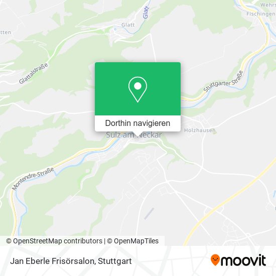 Jan Eberle Frisörsalon Karte