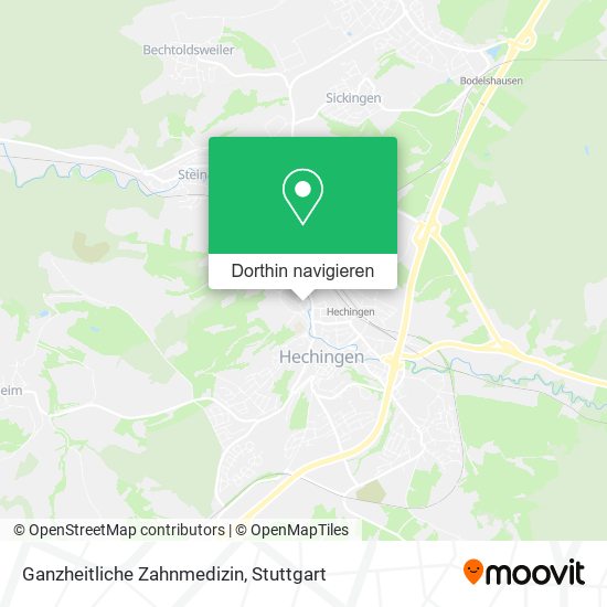 Ganzheitliche Zahnmedizin Karte