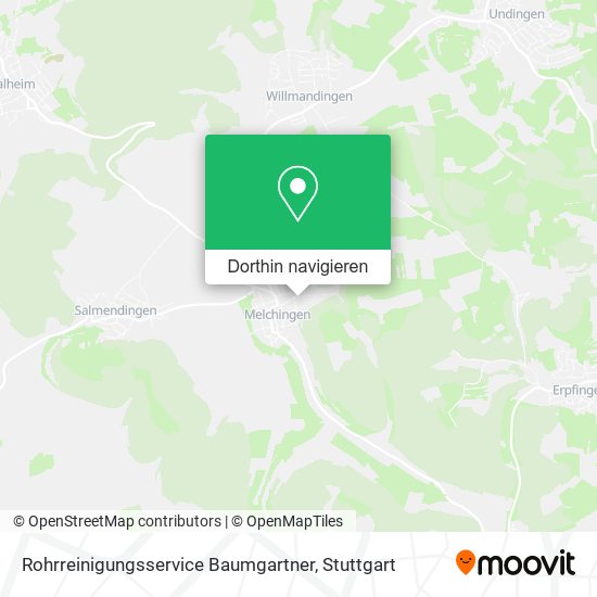 Rohrreinigungsservice Baumgartner Karte